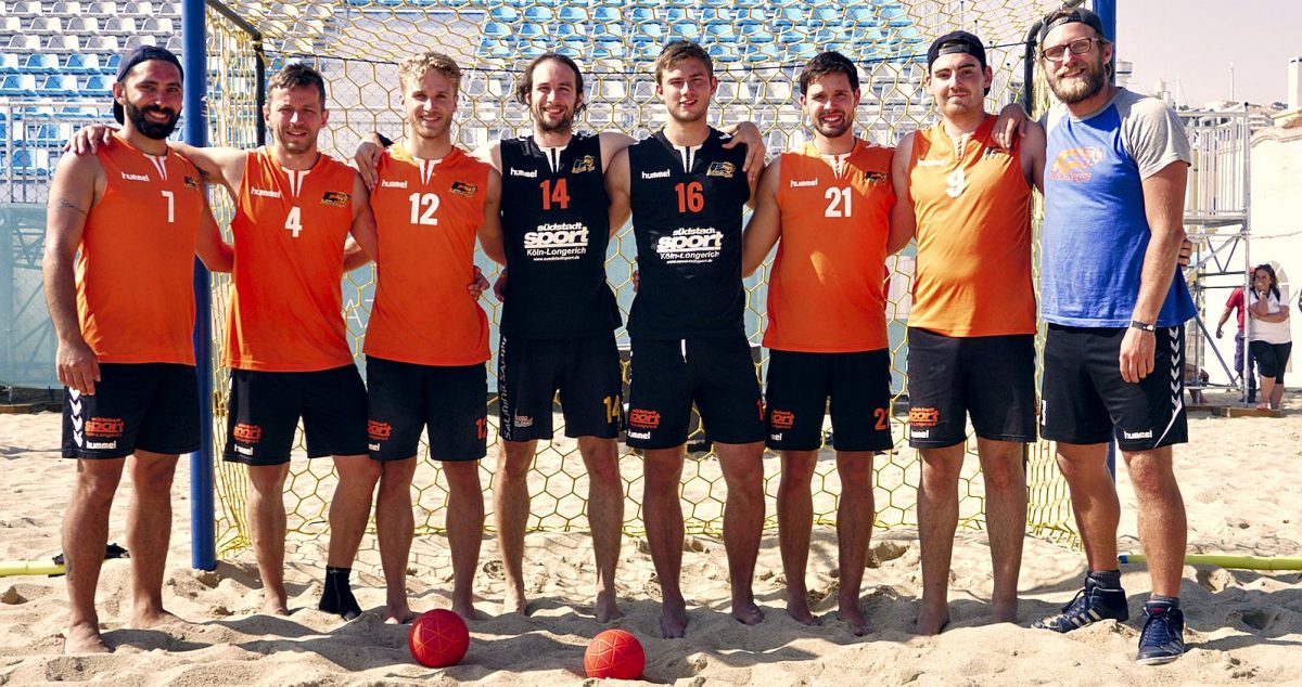 Hornets bei Lehrgang der Beachhandballnationalmannschaft