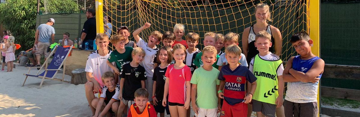 Beach-Handball der F-Jugend