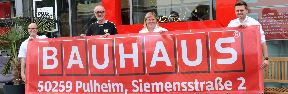 Willkommen Bauhaus Pulheim – Neuer Partner der Pulheim Hornets